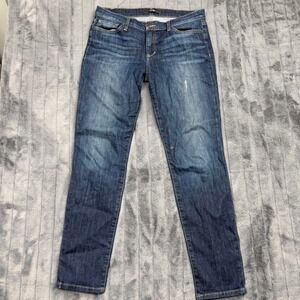 Joes Jeans Womens 31 Straight Leg Dark Wash Stretch Denim Blue Jeans CL#138M